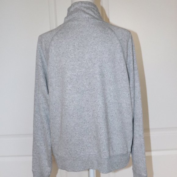 RAILS Melange Gray Faith Drawstring Cowl Neck Sweatshirt Size Medium - Picture 5 of 5